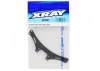 XRay Shock Tower Rear 3.0mm Graphite