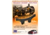 XRay T2 008 Shock Tower Rear 3.5mm Graphite - Ultra Strong