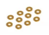 Aluminium Shim 3x6x1.0mm - Orange (10)