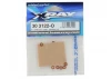 Aluminium Shim 3x6x1.0mm - Orange (10)