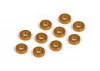 XRay Aluminium Shim 3X6X2.0mm - Orange (10)