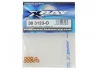 XRay Aluminium Shim 3X6X2.0mm - Orange (10)