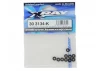 XRay Aluminium Shim For Lower Susp. Holder 3X7.5X1.5 - Black (10)