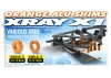 XRay Aluminium Shim 3X7X2.0mm - Orange (10)