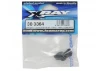 XRay Composite Upright 0 Deg Outboard Toe-In - 1-Hole - Hard - Rubber-Spec