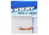 XRay Aluminium Rear Lower 1 Piece Suspension Holder - Rear - Rr