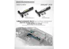 XRay X4 Brass Chassis T-Brace 10G