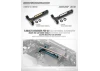 XRay X4 Brass Chassis T-Brace 10G