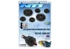 Composite Gear Diff Bevel + Satellite Gears (2+4)