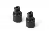 XRay T2 008 Composite Solid Axle Driveshaft Adapters (2)
