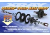 XRay Delrin Solid Axle Complete Set