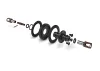 XRay Delrin Solid Axle Complete Set