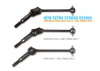 XRay ECS Es (Extra Strong) Drive Shaft 52mm - Hudy Spring Steel - Set