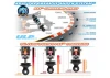 XRay Ulp Aluminium Progressive Shock System - Set (2)
