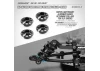 XLP Aluminium XRay Shock Spring Retaining Collar - Black (4)