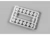 XRay Composite Non-Adjustable Pistons For Aluminium T2 008 Shock Absorbers - V2