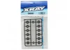 XRay T4 Composite Pistons 4-Hole 1.0-1.2mm, 3-Hole 1.0-1.2mm