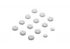XRay T4 Composite Pistons 4-Hole 1.0-1.2mm, 3-Hole 1.0-1.2mm