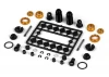 XRay T2 008 Aluminium Shock Absorber-Set - Orange (2)