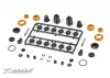 XRay T4 Aluminium Shock Absorber-Set - Orange (2)