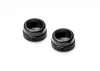 XRay Aluminium Shock Cap-Nut With Vent Hole - Black (2)