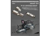 XRay X4 Brass Weight Nickel Coated For Motor Mount 4G 4G 8G