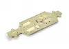 XRay XB222 Aluminium Chassis With Bent Sides - Swiss 7075 T6 - 2.5mm