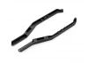 XRay Composite Chassis Side Guards For Bent Sides Chassis L R - Graphite