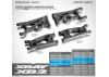 XRay Composite Disengaged Suspension Arm Rear Lower Right - Hard