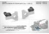 XRay Graphite Extension For Steering Block (2) - 3 Slots