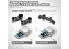 XRay Composite Steering Plate - Front/Rear Mounting Positions - Graphite