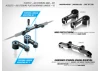 XRay Aluminium Steering Plate Rearward Linkage Mounting - Swiss 7075 T6