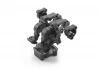 XRay Composite Mid + Rear Motor Gear Box Set
