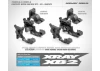 XRay Composite Rear Motor Gear Box - LCG - Graphite - Set