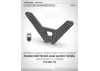 XRay XT2 Graphite Shock Tower For 1-Pieche Chassis - Rear