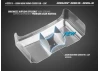 XRay Lexan Rear Wing Center Fin - Zap (2)