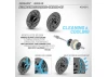 XRay Aluminium 2-Pad Slipper Clutch Plates - Ventilated - Set