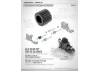 XRay Aluminium Gear 25T - Hard Coated - Swiss 7075 T6
