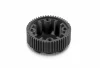 XRay Composite Gear Differential Case With Pulley 53T - LCG - Graphite