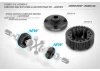 XRay Composite Gear Differential Case With Pulley 53T - LCG - Graphite