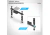 XRay Aluminium Servo Holders And Graphite Bridge