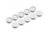 XRay 2WD Front Slim Wheel Aerodisk With Narrow Offset - White (10)