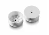 XRay 2WD Front Wheel Aerodisk With 12mm Hex Ifmar - White (2)