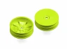 XRay 2WD Front Slim Wheel Aerodisk With Narrow Offset - Yellow (2)