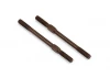XRay Adj. Turnbuckle L/R 45 mm - Hudy Spring Steel (2)