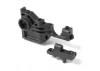 XRay Composite Lower + Upper Bulkhead Rear Left - Extra Roll Center