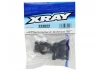 XRay Composite Lower + Upper Bulkhead Rear Left - Extra Roll Center - Hard