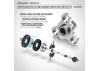 XRay Aluminium Ultra-Lightweight Drive Flange With One-Way Bearing - 7075 T6