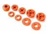 XRay Low Friction Composite Belt Pulley Set - Graphite