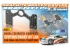 XRay Graphite Brace For Flex Radio Plate 2.5mm
